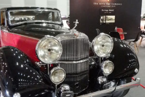 The Alvis Car Companyさん。今でも戦前のモデルがオーダー出来るそう。アルヴィス 4.3リッター ベルテッリ スポーツサルーン 1936。